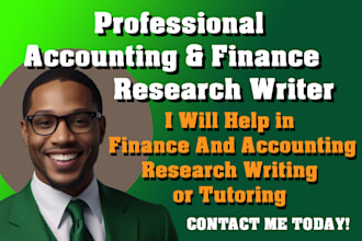 help in finance and accounting research writing