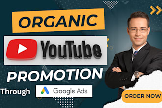 do organic views and video promotion using google ads