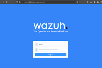 deploy security monitoring using wazuh or elasticsecurity or splunk