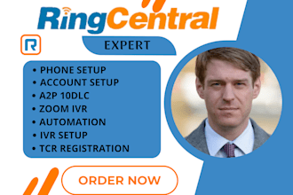 setup ringcentral phone system ringcentral fix call queues ringcentral sms