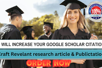 promote your article to increase and boost your google scholar citation