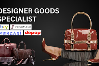 do ebay depop poshmark product listing designer goods expert