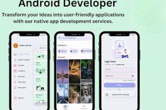 custom kotlin android app with firebase, maps and real time chat integration