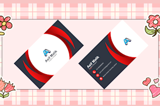 design professional, simple, modern,  minimalist visiting card