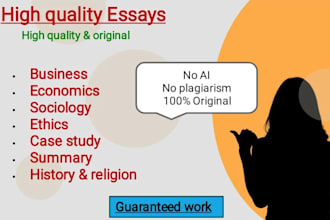 do urgent business, ethics, sociology, economics, religion, law essay writing