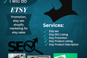 do etsy seo shopify marketing for etsy sales