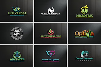 do medical healthcare clinic nursing hospital home care dental wellness logo