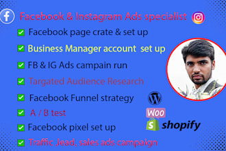 do facebook and instagram ads campaign, meta and ig ads, pixel setup