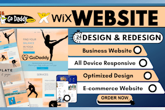 wix website redesign godaddy website design redesign wix website godaddy website