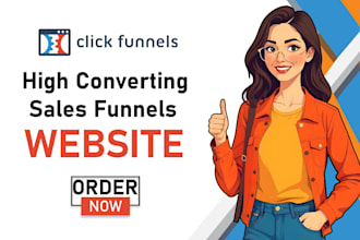 build sales funnel in clickfunnels, kajabi, gohighlevel or leadpages