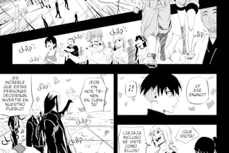 make your manga pages