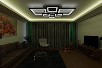 design your cafe,restaurant,office,house interior and do 3d modelling