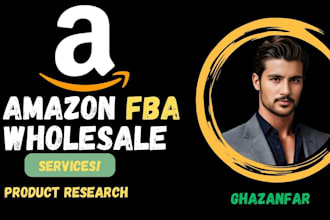 be your amazon fba wholesale VA for product research