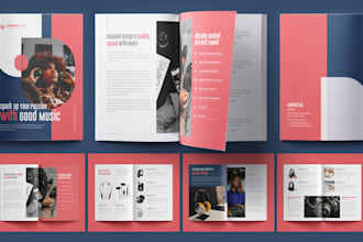 design product catalog, sell sheet, lookbook,  magazine or catalogue design