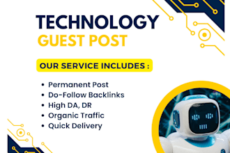 publish tech and business guestpost on high da,dr website