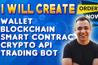 create smart contract, crypto bot, wallet, api, explorer, bittensor subnet