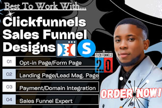 clickfunnels sales funnel, systeme io, wix, landing page, clickfunnels sales pg
