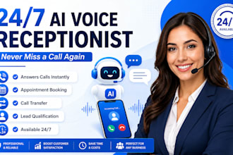 build ai receptionist for restaurants,hvac,home services contractors
