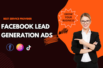 create targeted facebook lead generation ads, meta ads manager