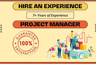 be your expert project manager for seamless execution and delivery
