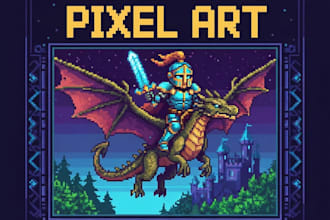 create custom pixelart for your game or project