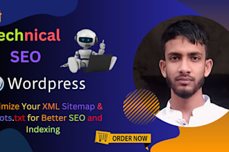 optimize your XML sitemap and robots txt for better SEO and indexing
