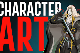 design a character, character concept or fanart
