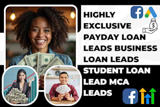 generate exclusive payday loan leads business loan student loan lead mca leads