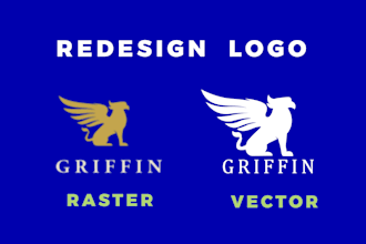 redesign old logo and refine ai generated design professionally