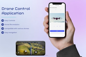 develop a drone control app like dji go, litchi, and autel explorer