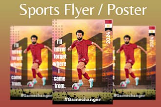 do a sports poster, flyer, party and event flyer design