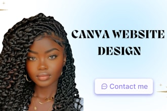 design website using canva editable website design on canva custom templates