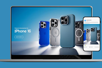 design latest electronic gadgets shopify store phone accessories, gadget store