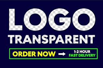 manual vector tracing, recreate, make logo transparent