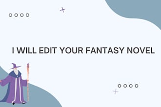 edit your fantasy novel
