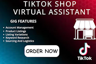 expert tiktok shop virtual assistant , virtual assistant tiktok shop