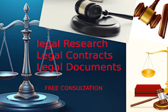 expertly draft contracts, agreements and legal letters