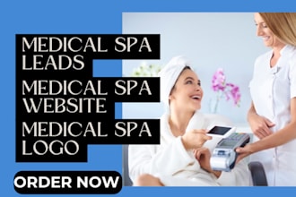 design medical spa wellness beauty fitness yoga health medical and spa website
