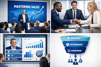 do sales training and negotiation skills course webinar video training creation