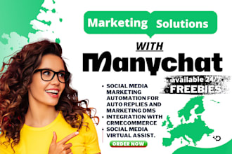 social media marketing stanstore automation using manychat dm automation system