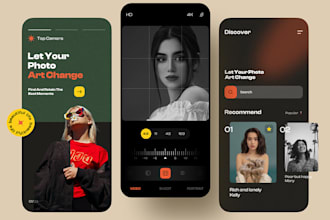 build ai photo editing  and video app, ai image generator and ai social media