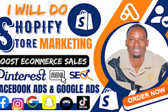 do shopify marketing, sales funnel, ecommerce marketing and boost shopify sales
