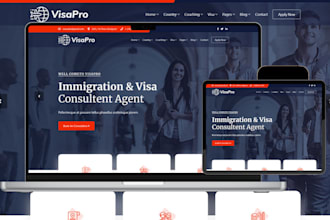 build immigration website immigration travel tourism website booking appointment