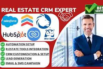 setup salesforce hubspot zoho pipedrive followup boss liondesk real estate crm