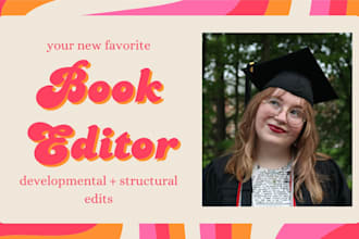 provide developmental and structural edits for your book