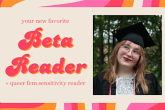 thoughtfully beta read and sensitivity read your book