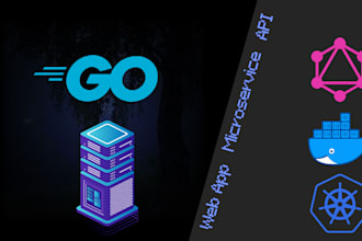 write golang web app, rest api and projects