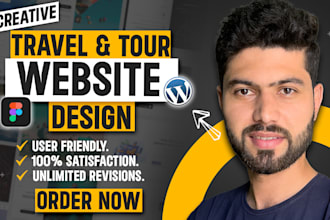 create travel and tour wordpress website