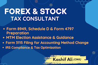 do accounting and tax filing for stock and forex trading