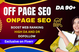 rank your website with professional on page and off page SEO